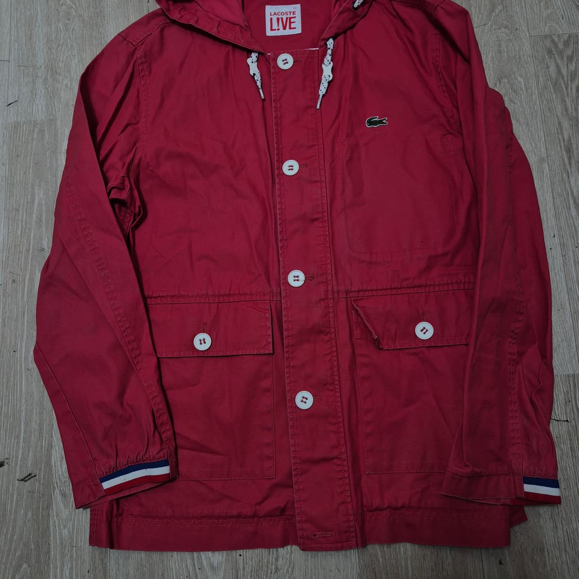 라코스테 라이브 후드 야상 자켓 (52) 상품이미지3