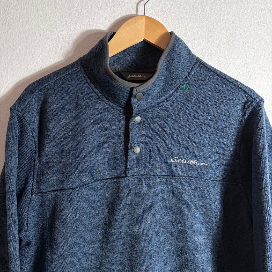 빈티지 에디바우어 버튼집업 네이비 신칠라(L) 상품이미지3