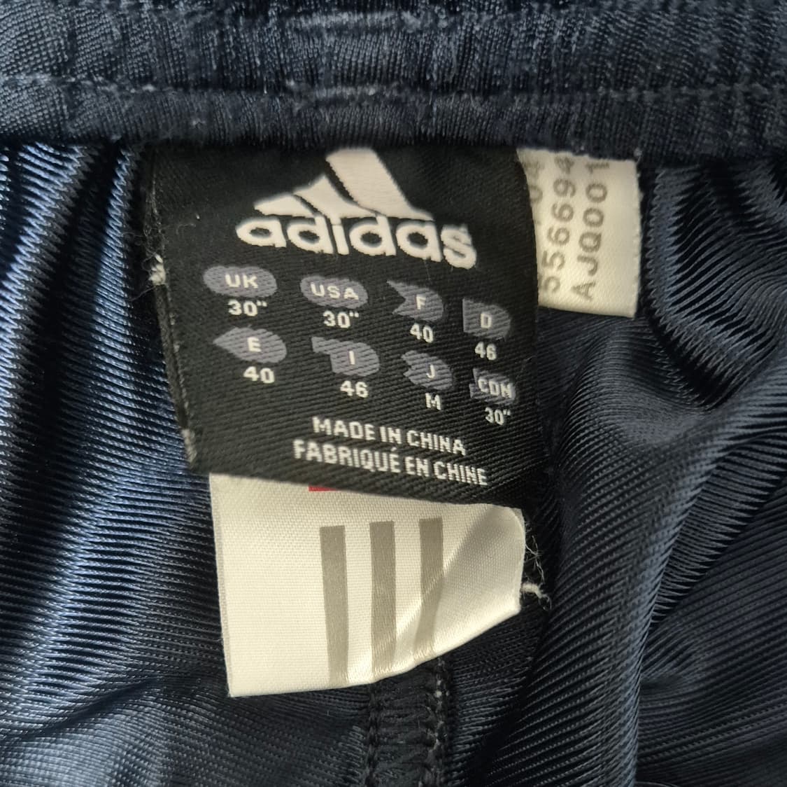 아디다스 네이비 화이트 볼드라인 팬츠 상품이미지2