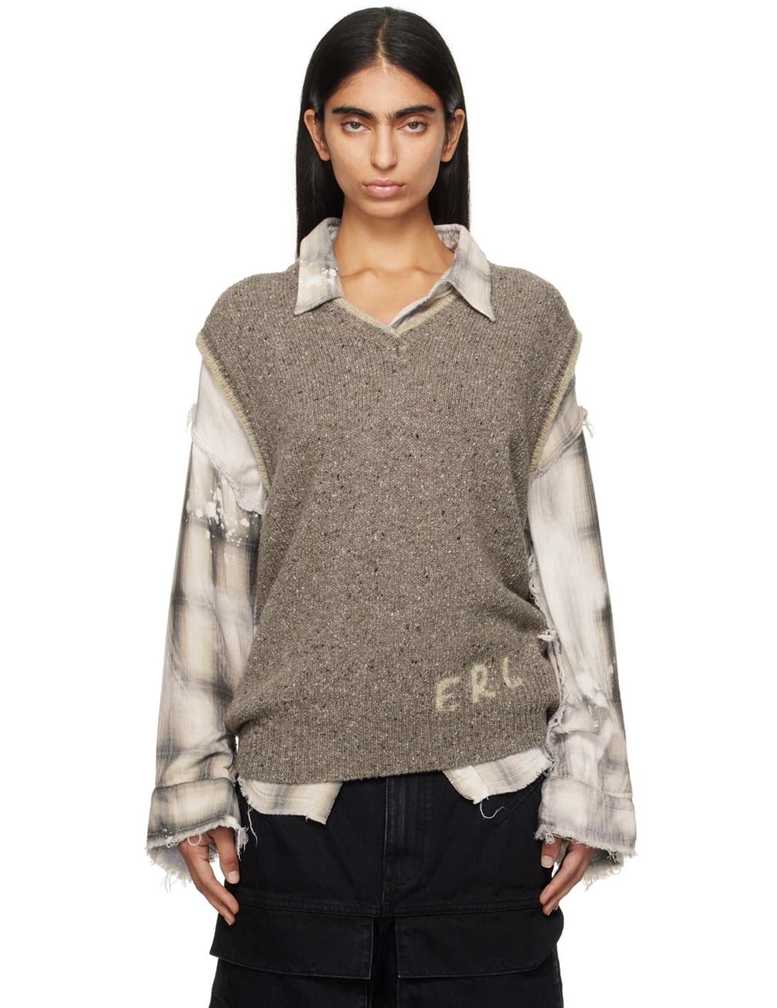 M) ERL 24FW 니트 조끼 상품이미지9