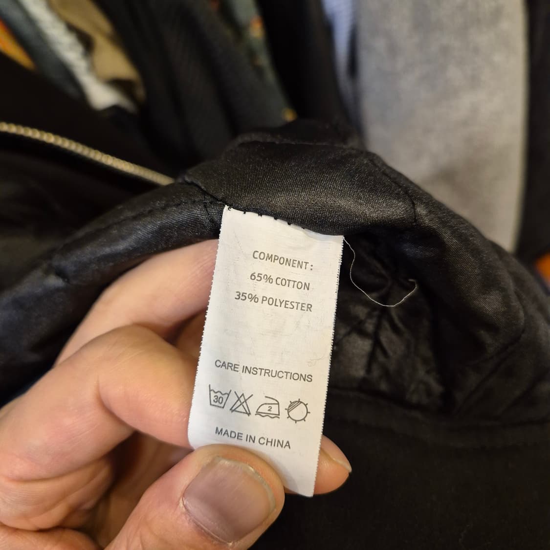 FREE(착샷잇음) 블랙 스웨이드자켓  상품이미지5