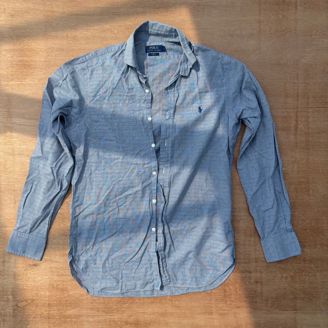 Polo Ralph Lauren Blue Check Shirt  폴로 상품이미지1