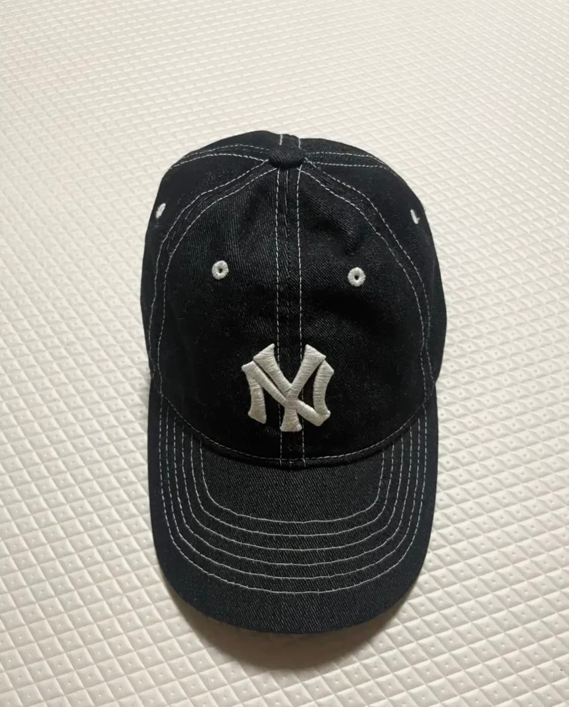 MLB 양키즈 데님스티치 볼캡 상품이미지1