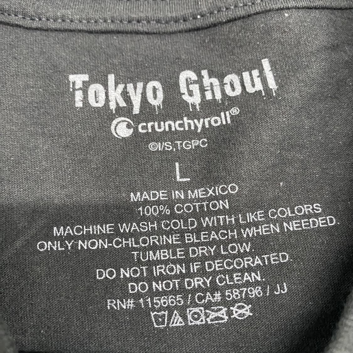 도쿄구울 오피셜 애니메이션 티셔츠 상품이미지3