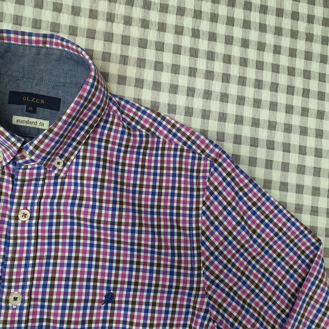 올젠 긴소매 셔츠 남자95 상품이미지3