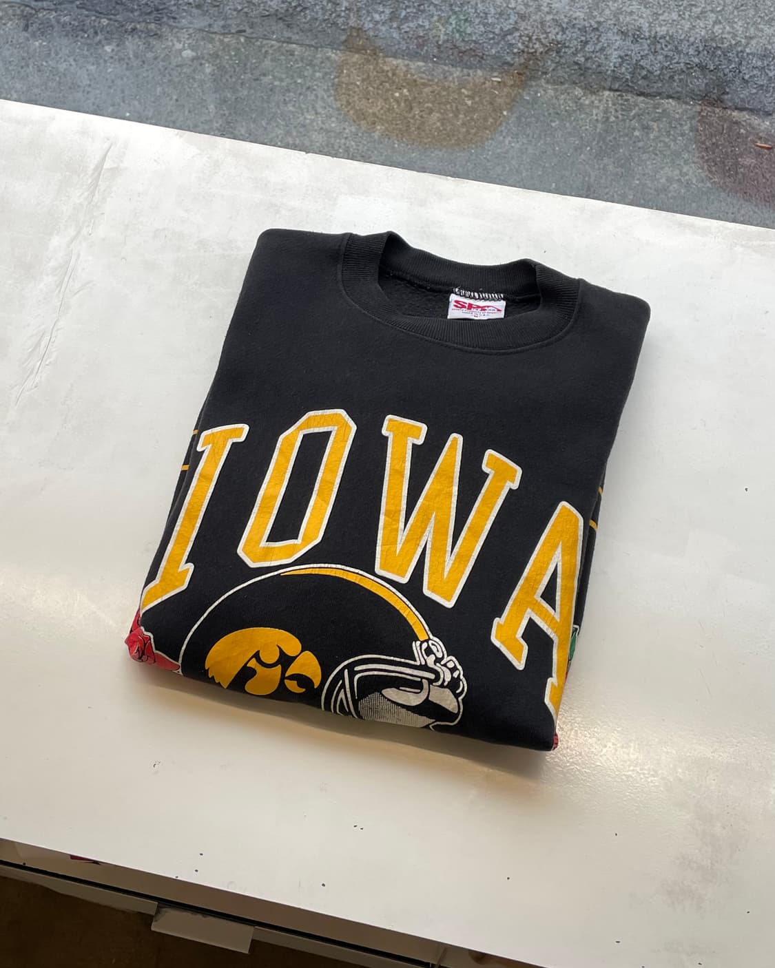 1991 USA “IOWA Rose Bawl” sweatshirt M 상품이미지8