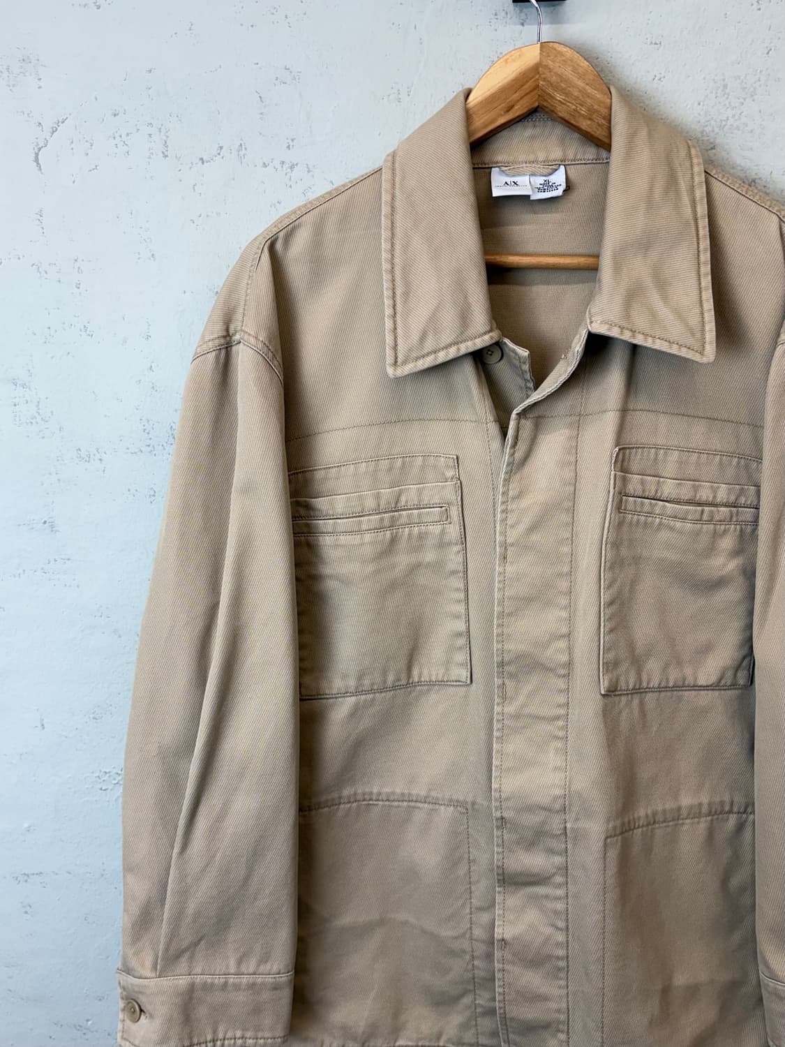 알마니 익스체인지 빈티지 4포켓 코튼 자켓 상품이미지6