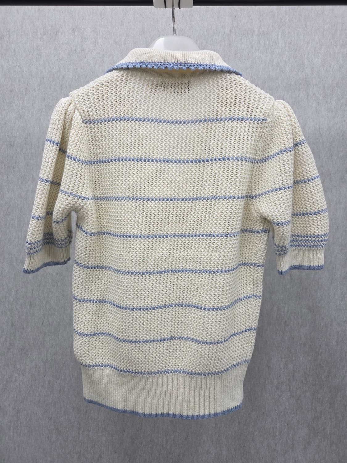 여성 S 폴로 카라 니트 반팔 상품이미지2