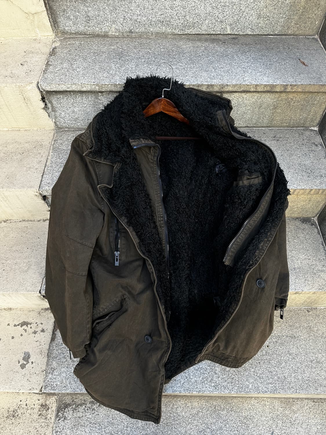 Rogue 쉐르파 라이닝 롱 필드 자켓 상품이미지2