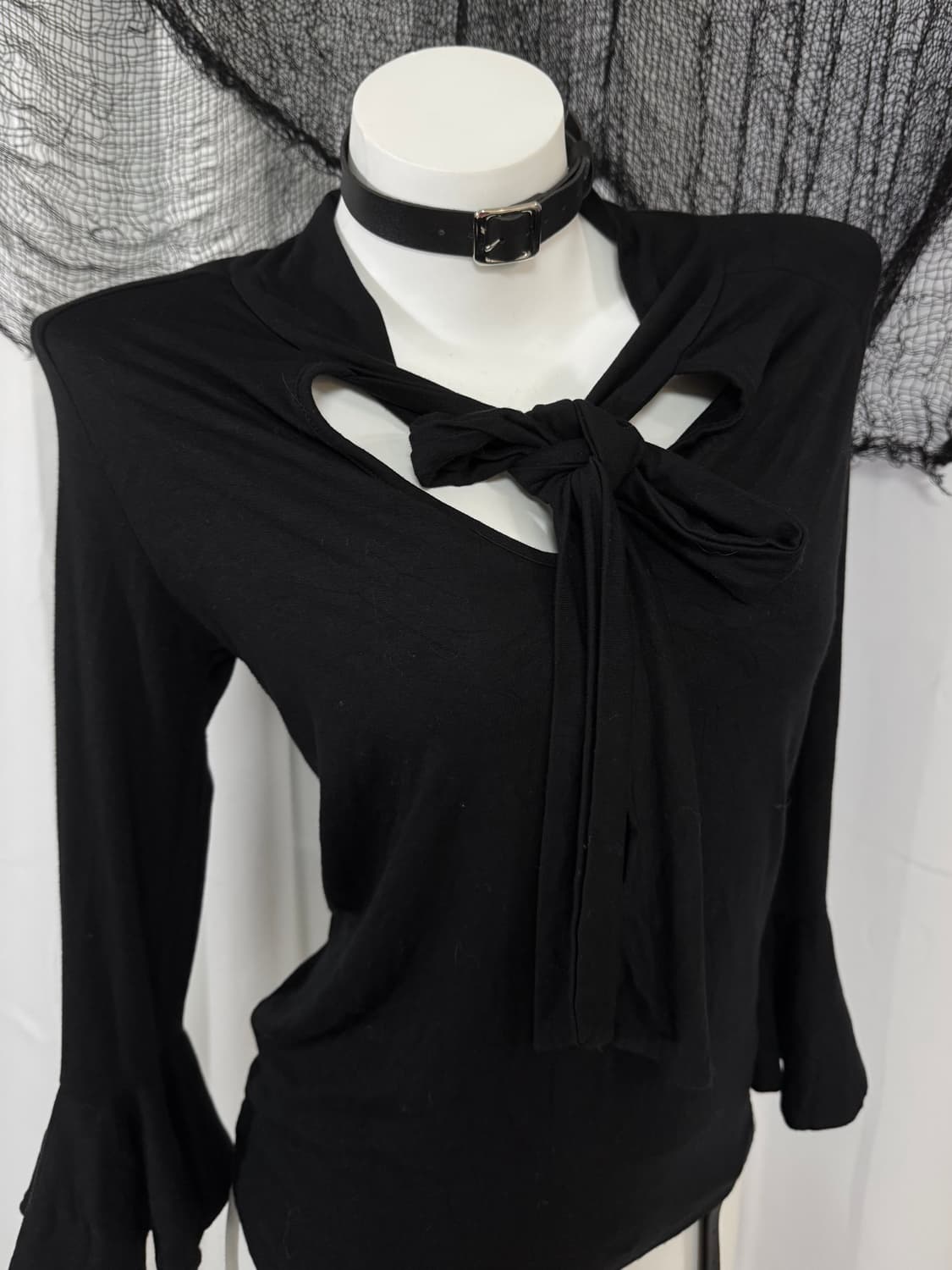 black detail t-shirt 상품이미지2