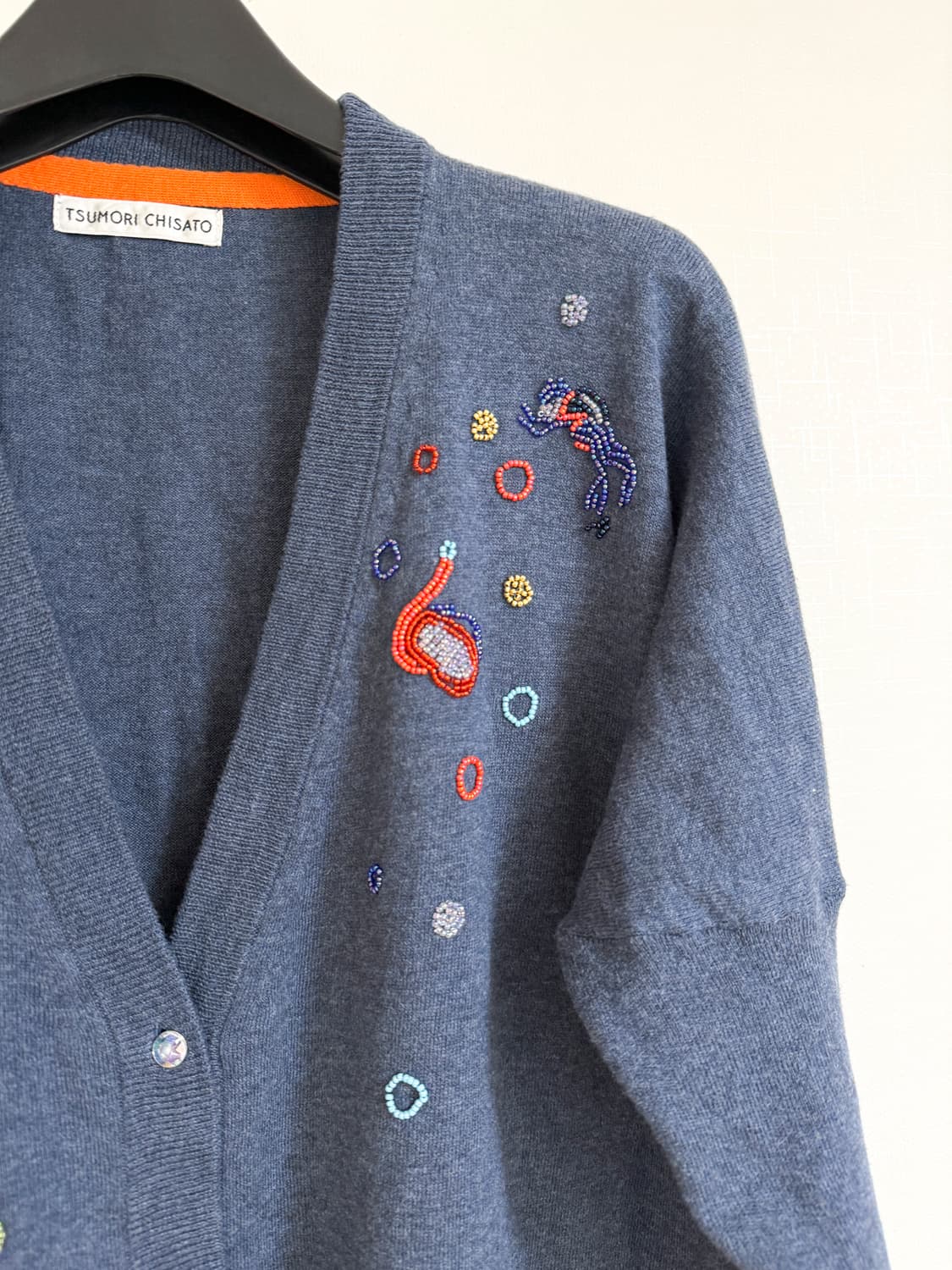 tsumori chisato 츠모리치사토 비딩 가디건 상품이미지3