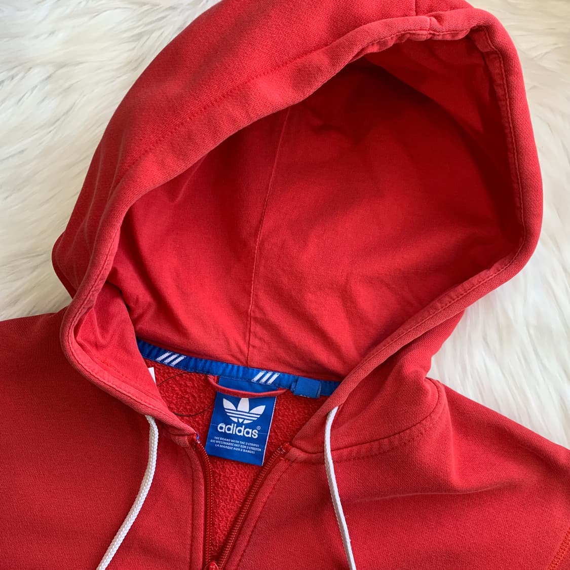 아디다스 빈티지 기모 후드집업 1837 상품이미지3