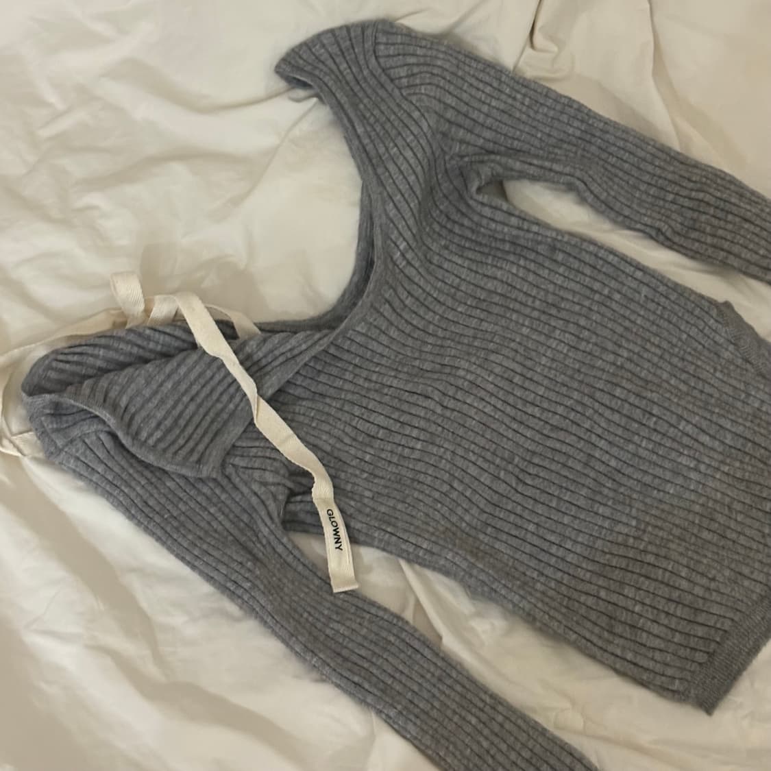 글로니 isa 아이사 니트 그레이 상품이미지4