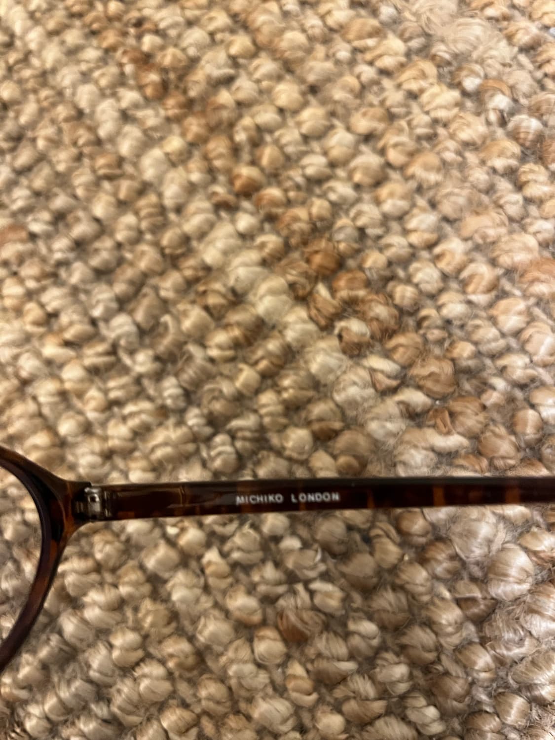 미치코런던 레오파드 블루라이트 차단 안경 상품이미지2