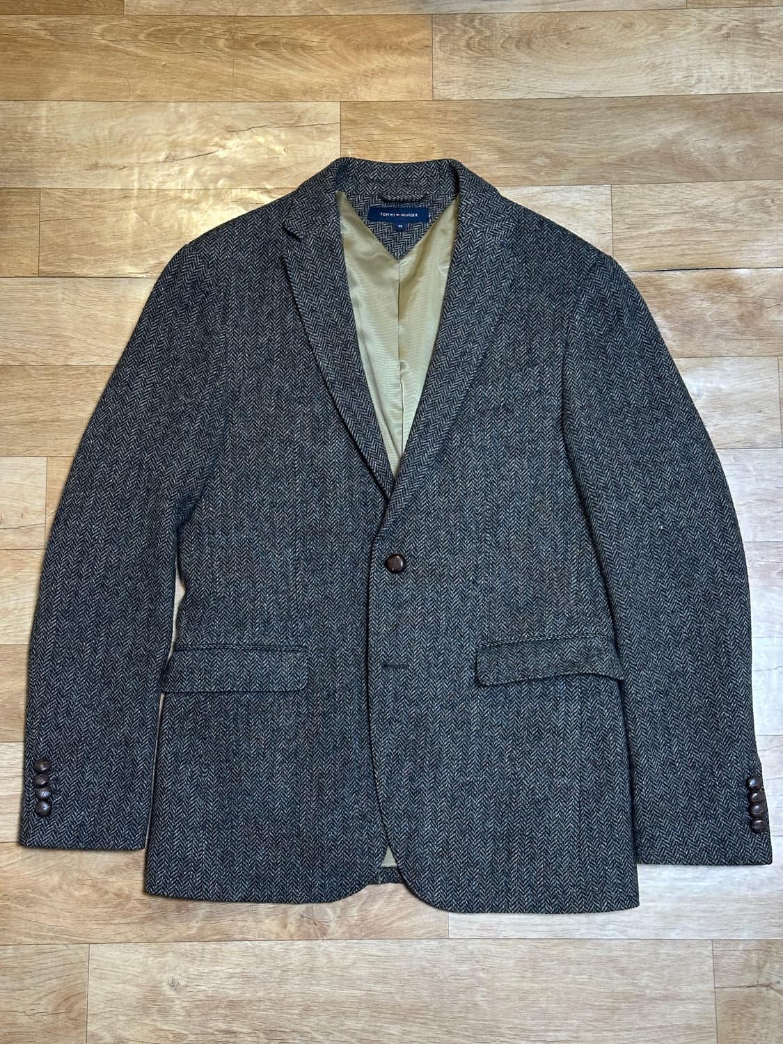 타미할피거 헤링본 싱글 블레이저 48R 상품이미지1