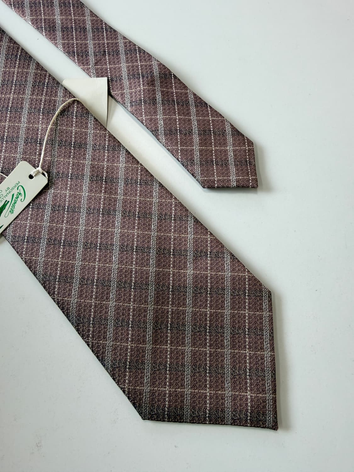 크로커다일 (Crocodile) 실크 넥타이 9cm 상품이미지4