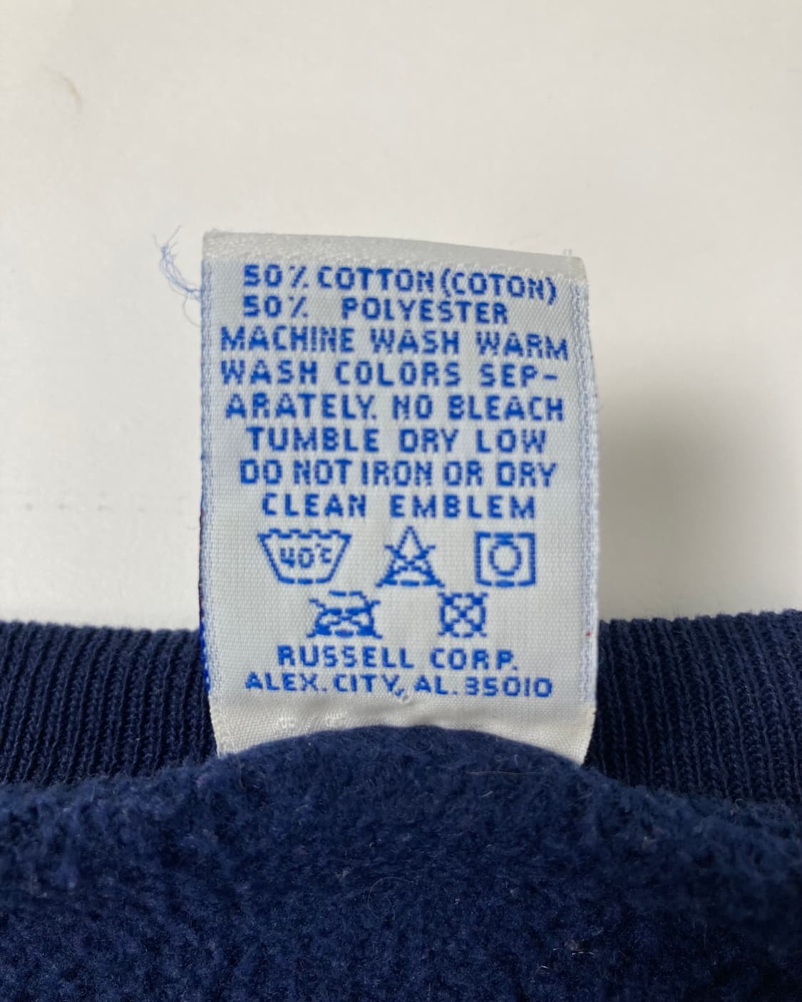 90s Russell Sweatshirt (navy) 상품이미지4