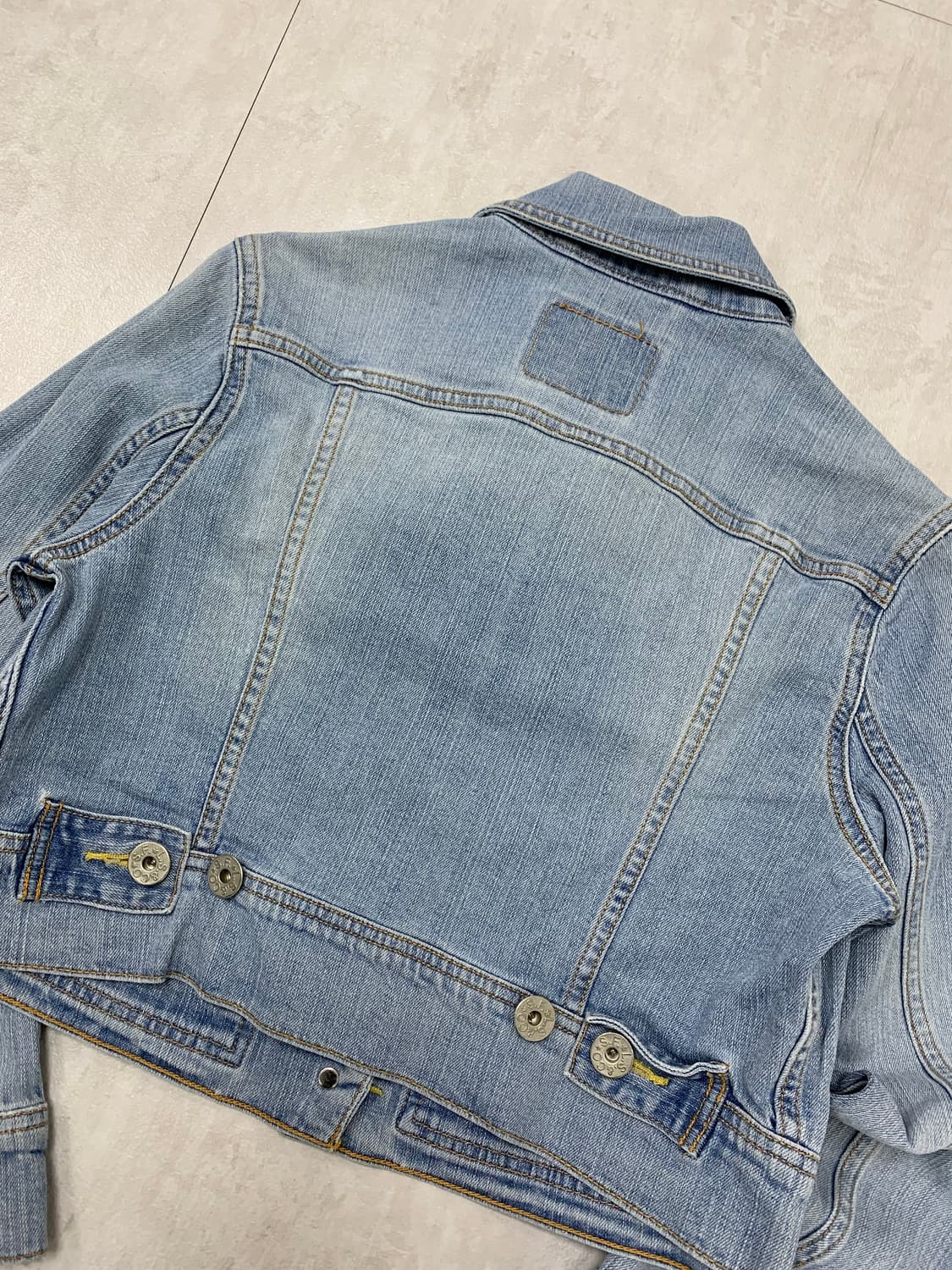 리바이스 연청 크롭 데님 자켓 #129 상품이미지7