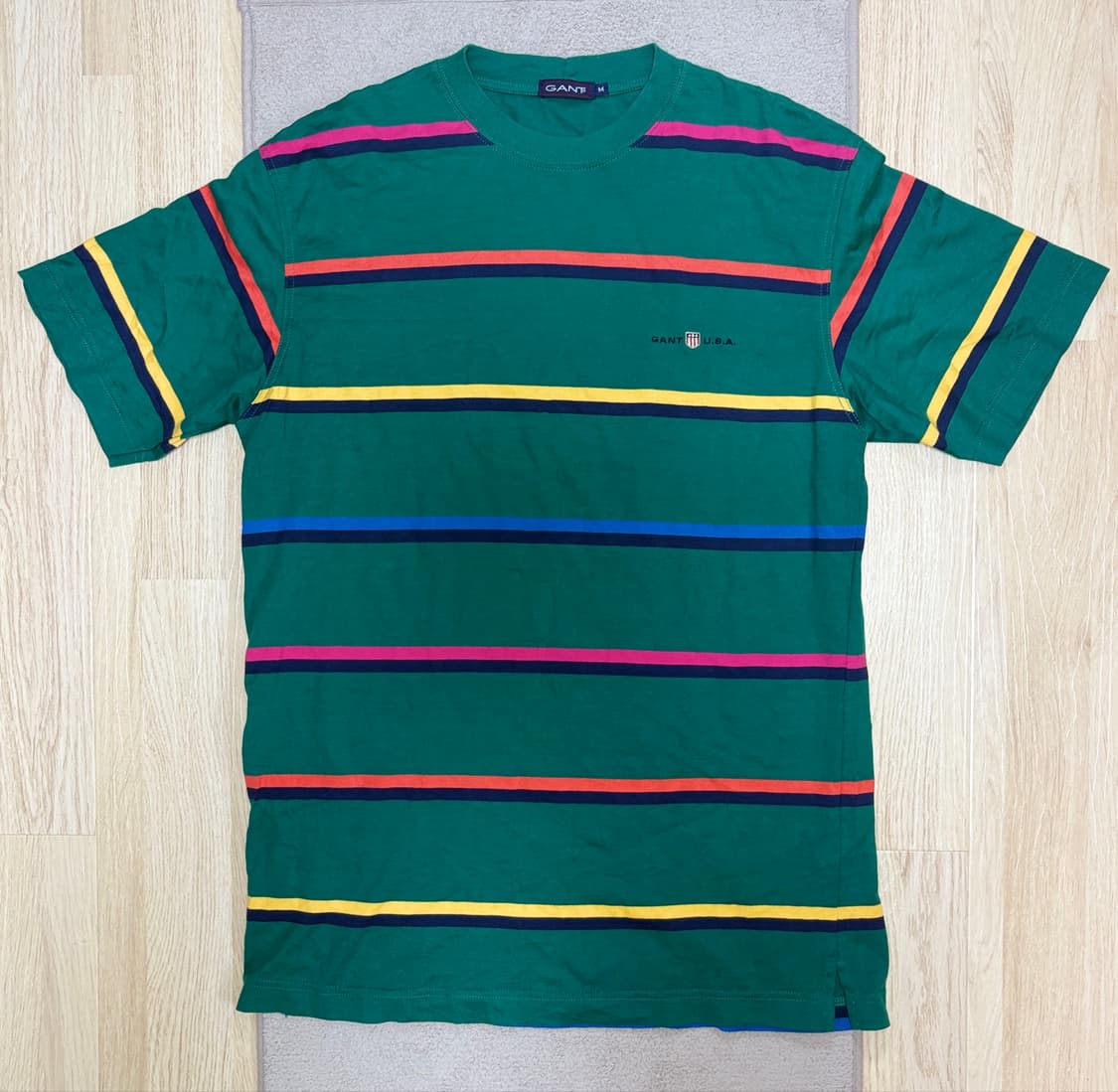 [S급] 🇺🇸GANT(간트) 스트라이프 반팔티 XL 상품이미지2