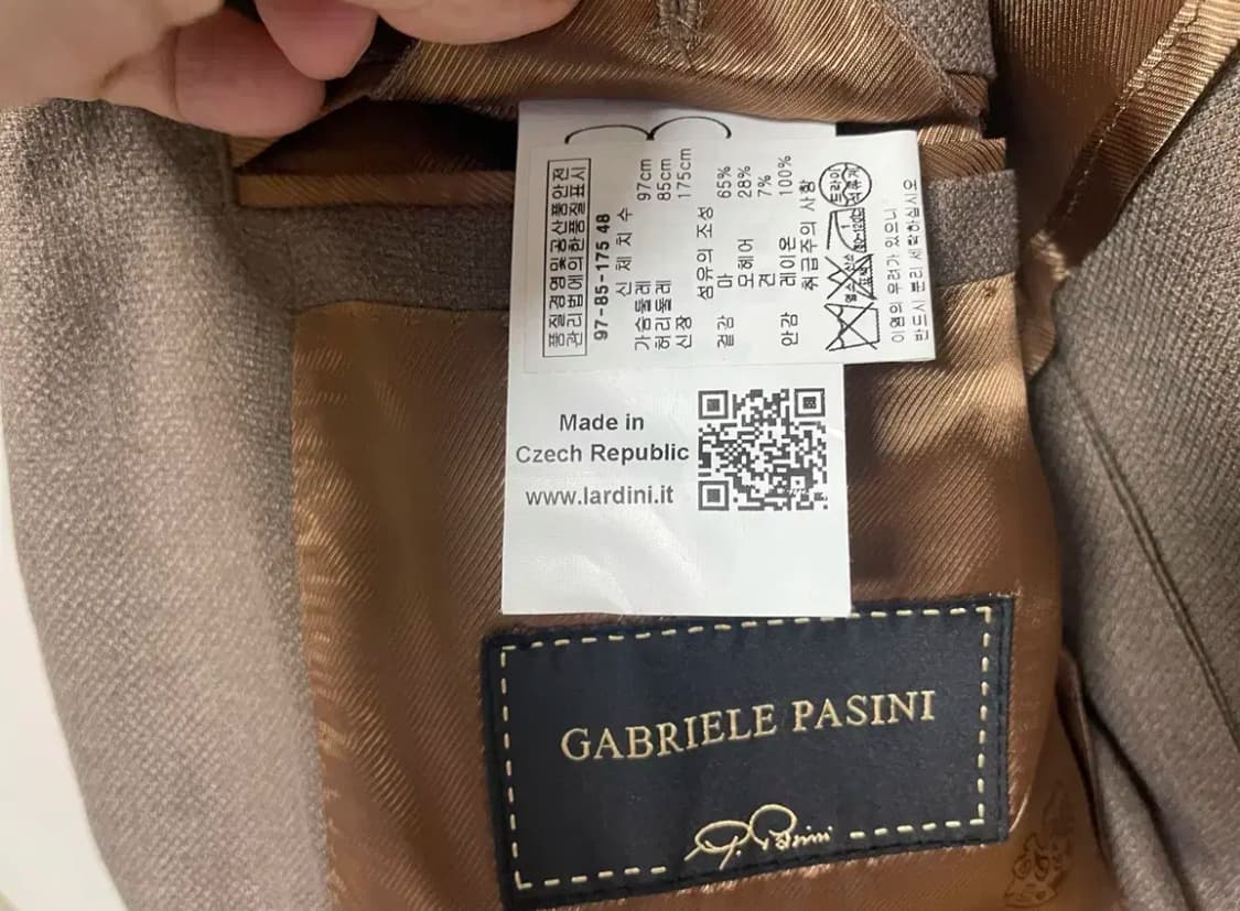 gabriele pasini 가브리엘 파시니 46 size 상품이미지8