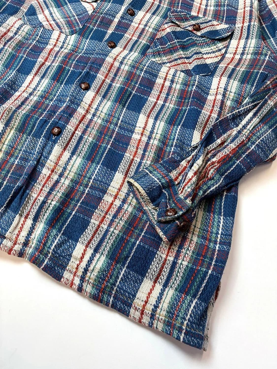 FAVORITE GEAR 90's 재팬 체크 남방 PN5713 상품이미지3