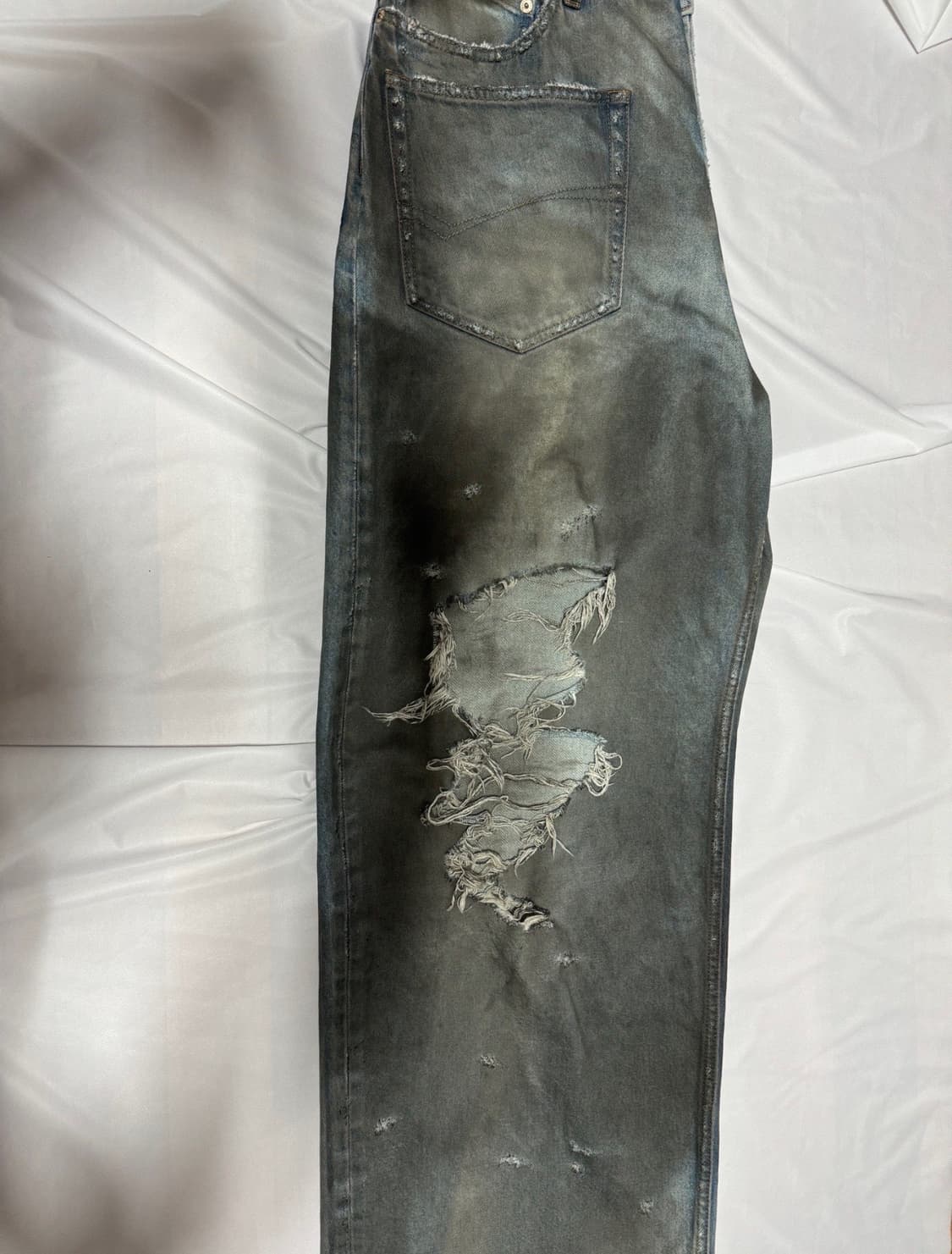 발렌시아가 패치드 포켓 데님팬츠 s 상품이미지3