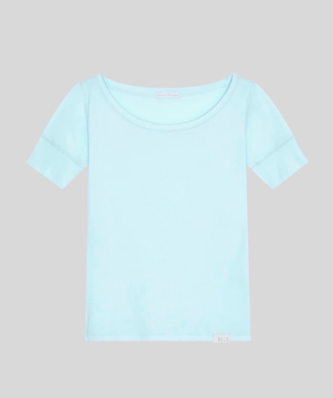 (구해요)샵페어리 립 하프 탑 민트 rib half top mint 상품이미지2