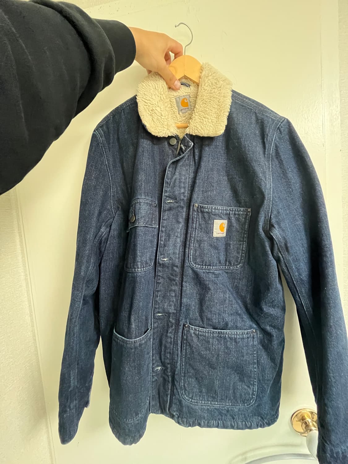[칼하트] 칼하트 미시간 쉐르파 데님 자켓 상품이미지1