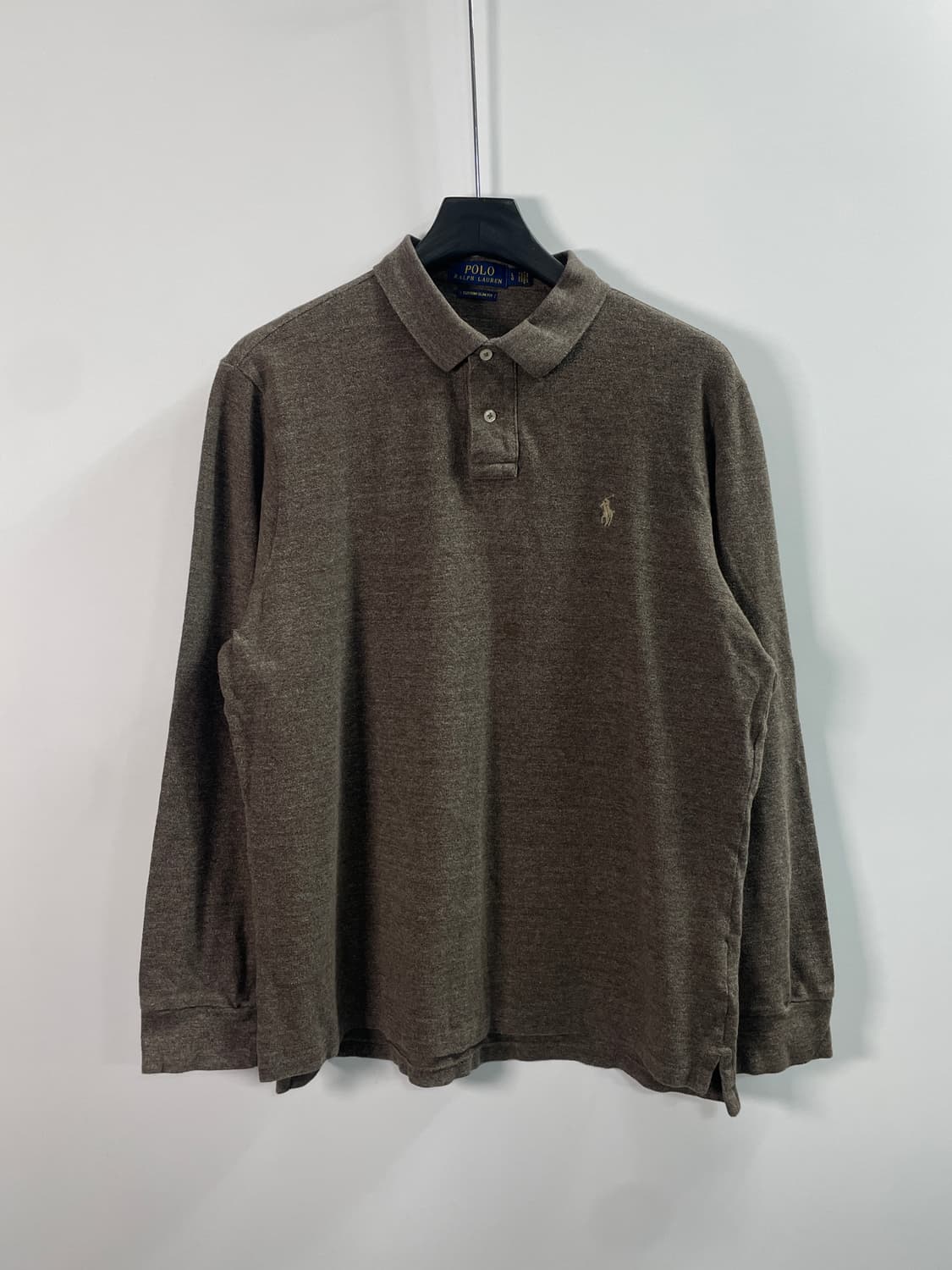 폴로 랄프로렌 브라운 포니 긴팔 카라티 (on.18) 상품이미지1