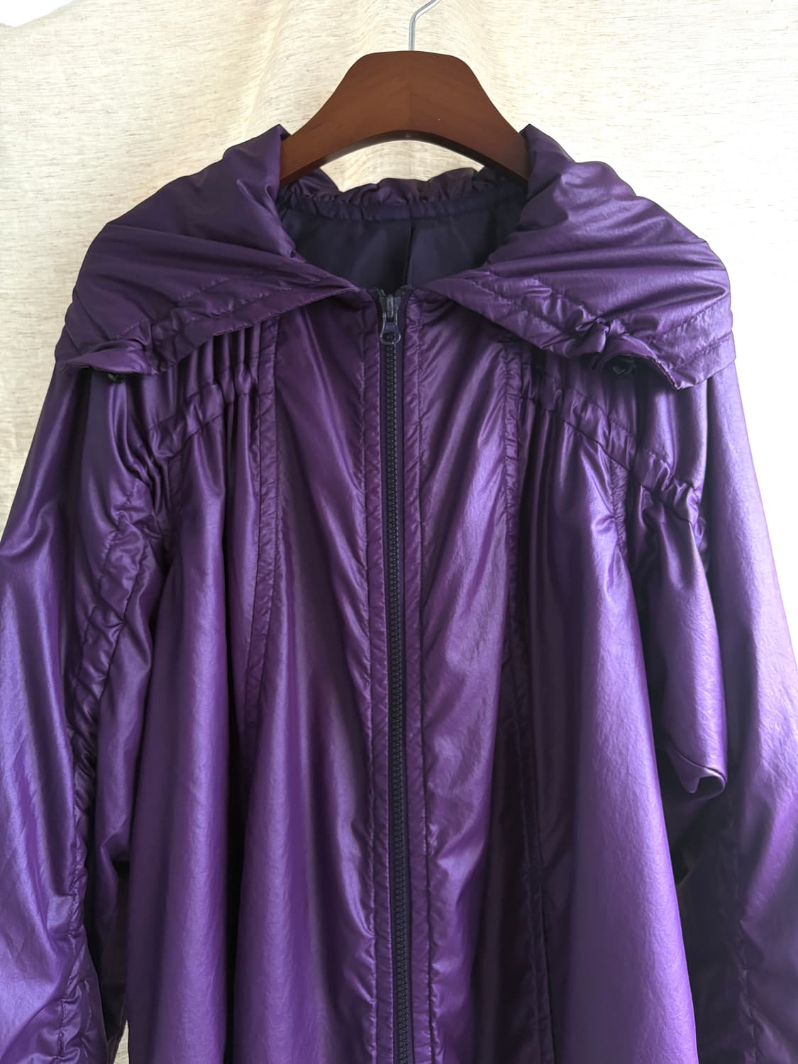 ISSEY MIYAKE ME coat 이세이미야케 나일론 코트 상품이미지4