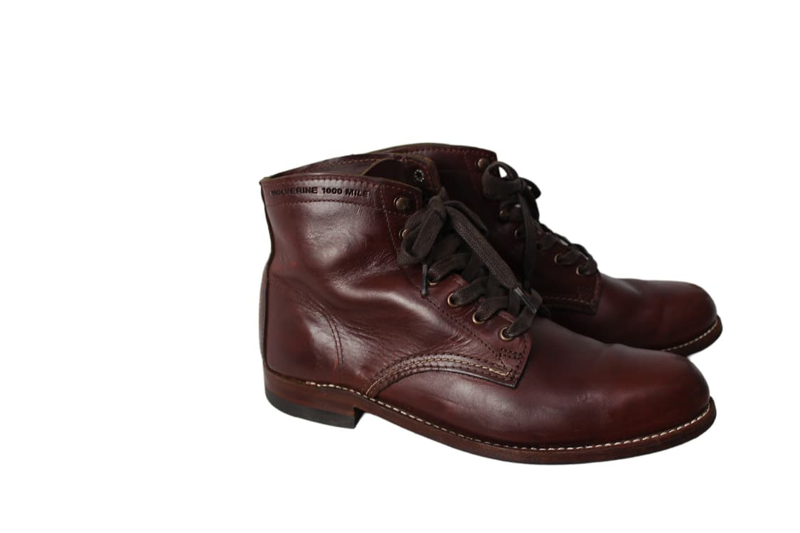 Wolverine1000mile 울버린 1000마일 레이스업 부츠 상품이미지4