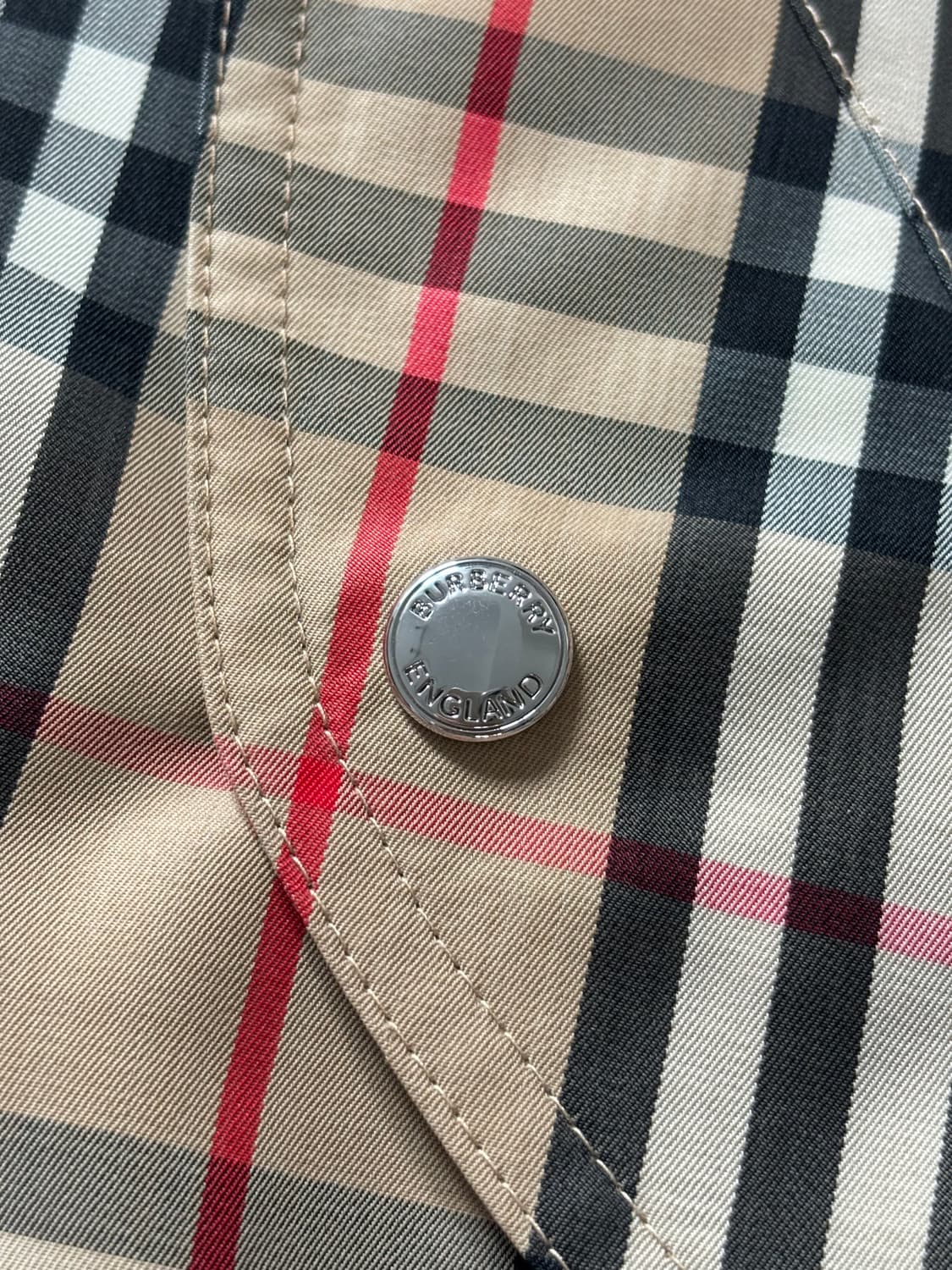 Burberry 버버리 TB 모노그램 노바체크 자켓 상품이미지8