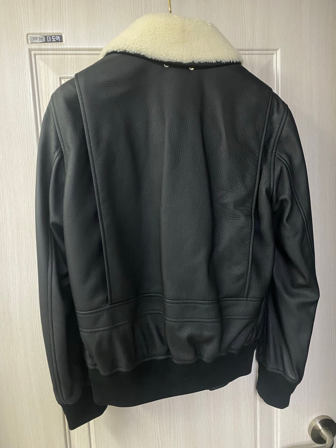 루이비통 사슴 가죽 자켓 무스탕 에비에이터 상품이미지4