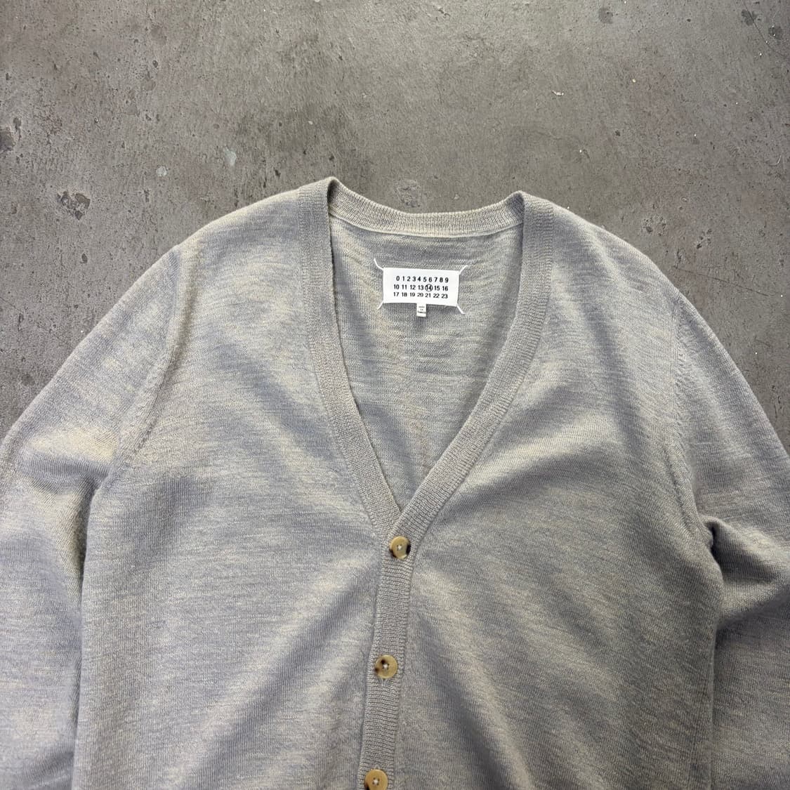 마르지엘라 엘보패치 가디건[2265] 상품이미지2