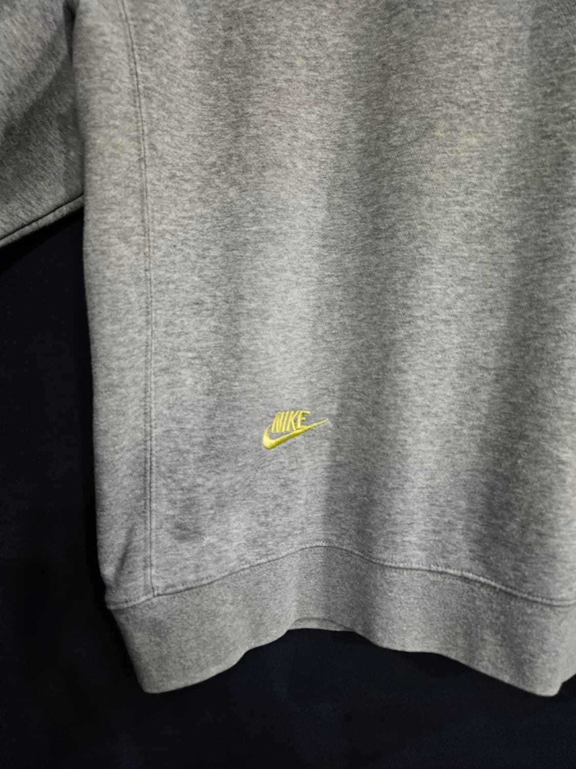 나이키 자수 그레이 남성 100 맨투맨  상품이미지6