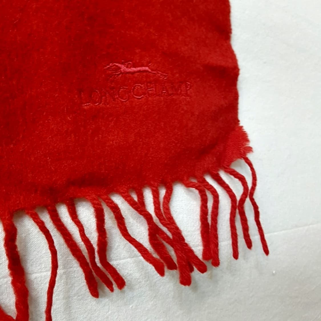 LONGCHAMP 롱샴 캐시미어 100% 머플러 상품이미지4