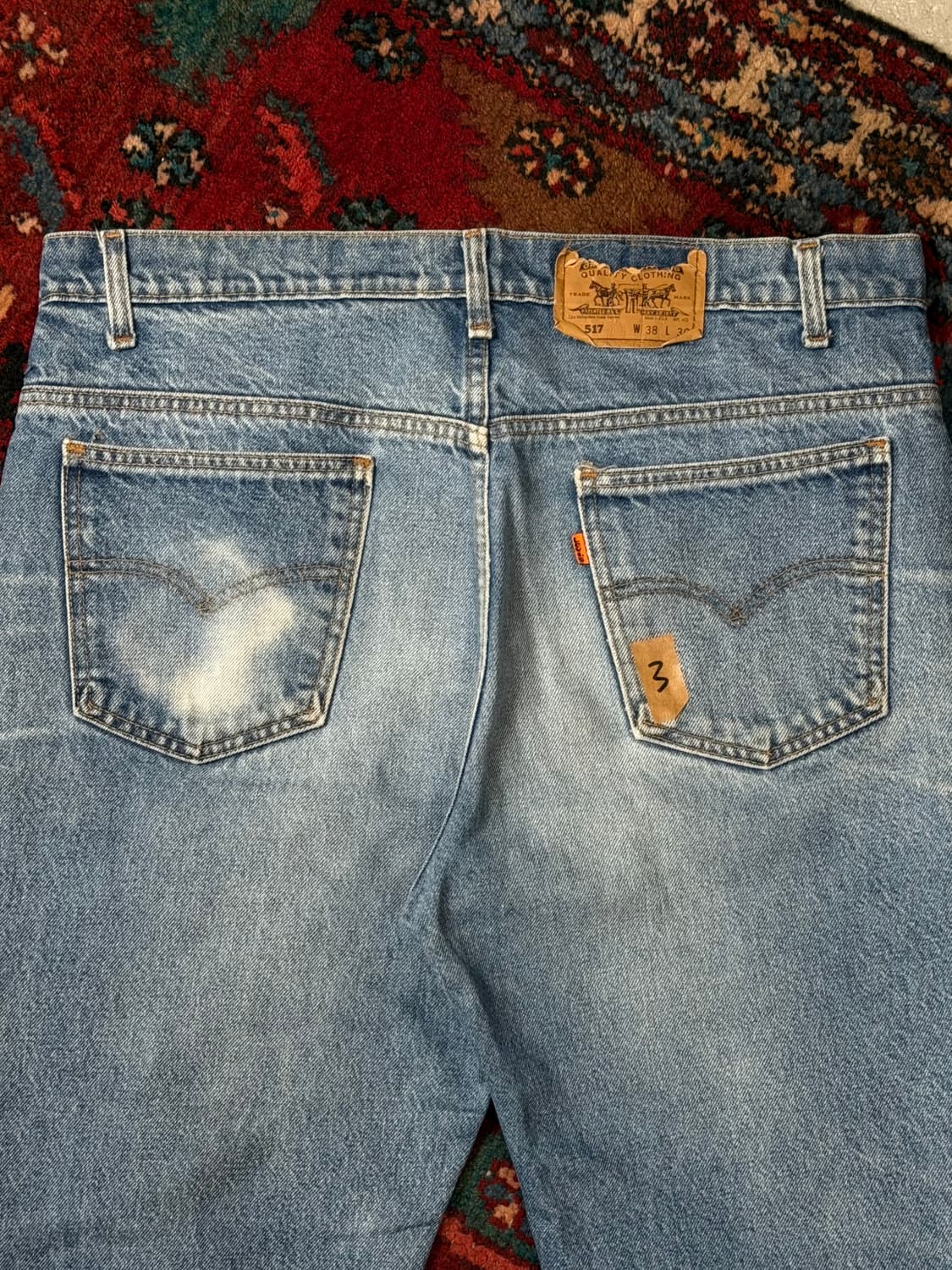 90's USA Made 빈티지 리바이스 517 오렌지탭 상품이미지6