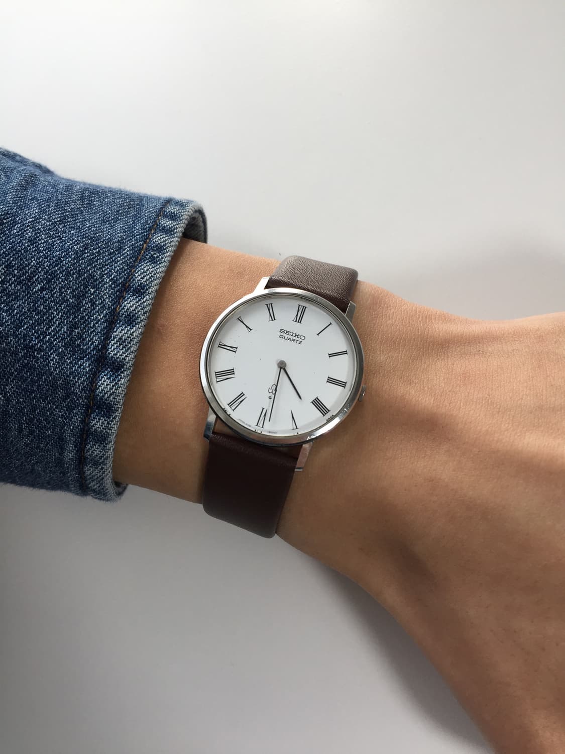 80s seiko chariot roman index quartz 상품이미지3