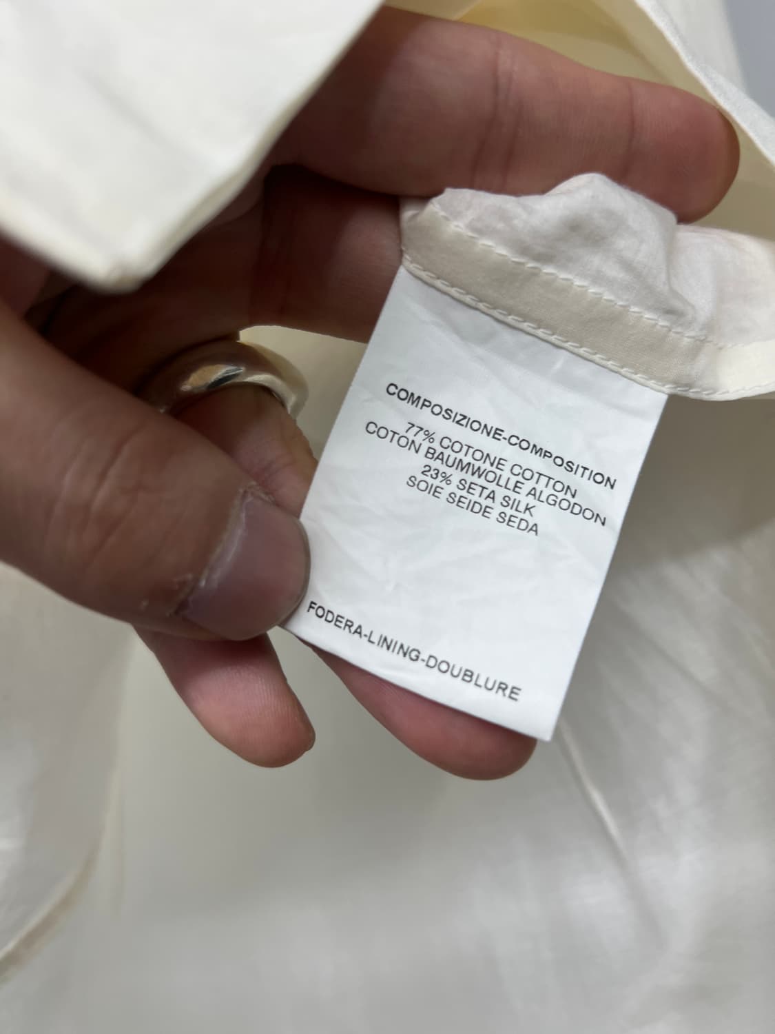 2006 입생로랑 리브고쉬 핀턱 블라우스 상품이미지6