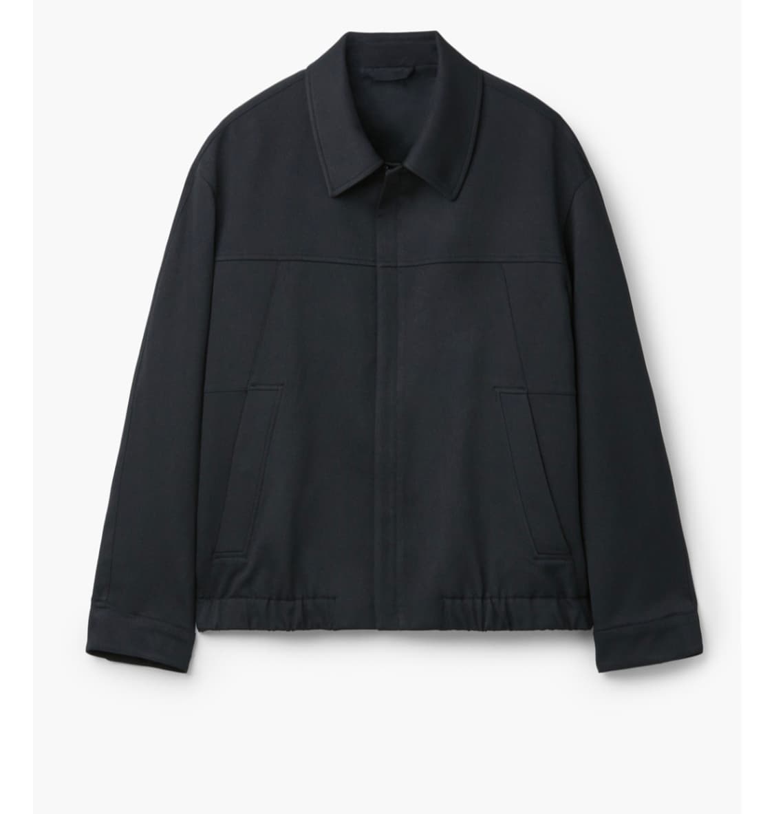 25FW 에피그램 블랙 집업 블루종 자켓 상품이미지1