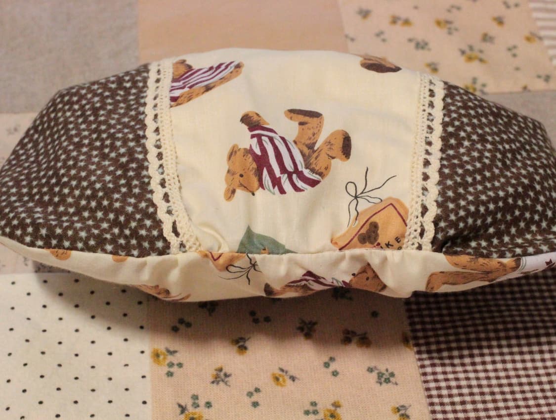 핸드메이드 곰무늬 밴딩 파우치 상품이미지8