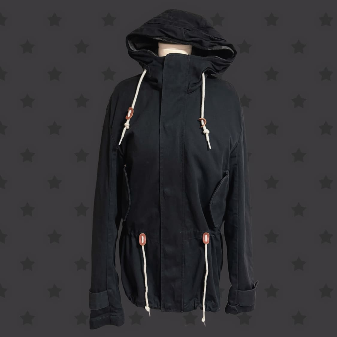 아디다스 핀터깔 한정 아카이브 떡코 포인트 탈부착 블랙 조절 패딩  상품이미지2