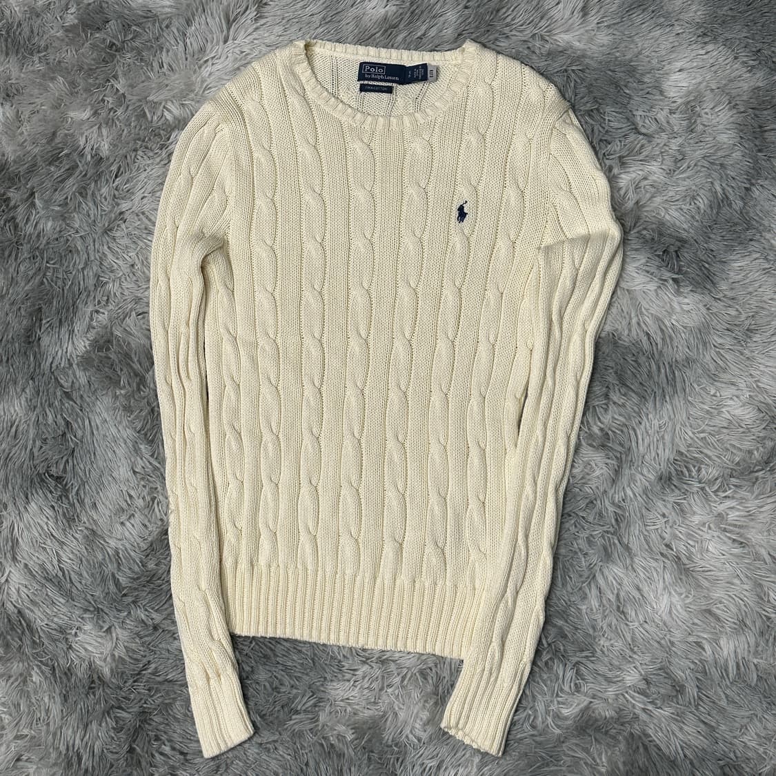 폴로랄프로렌 케이블 니트 아이보리  상품이미지1