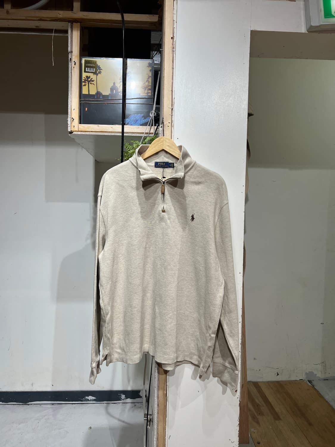 폴로 랄프로렌 반집업 니트 상품이미지2