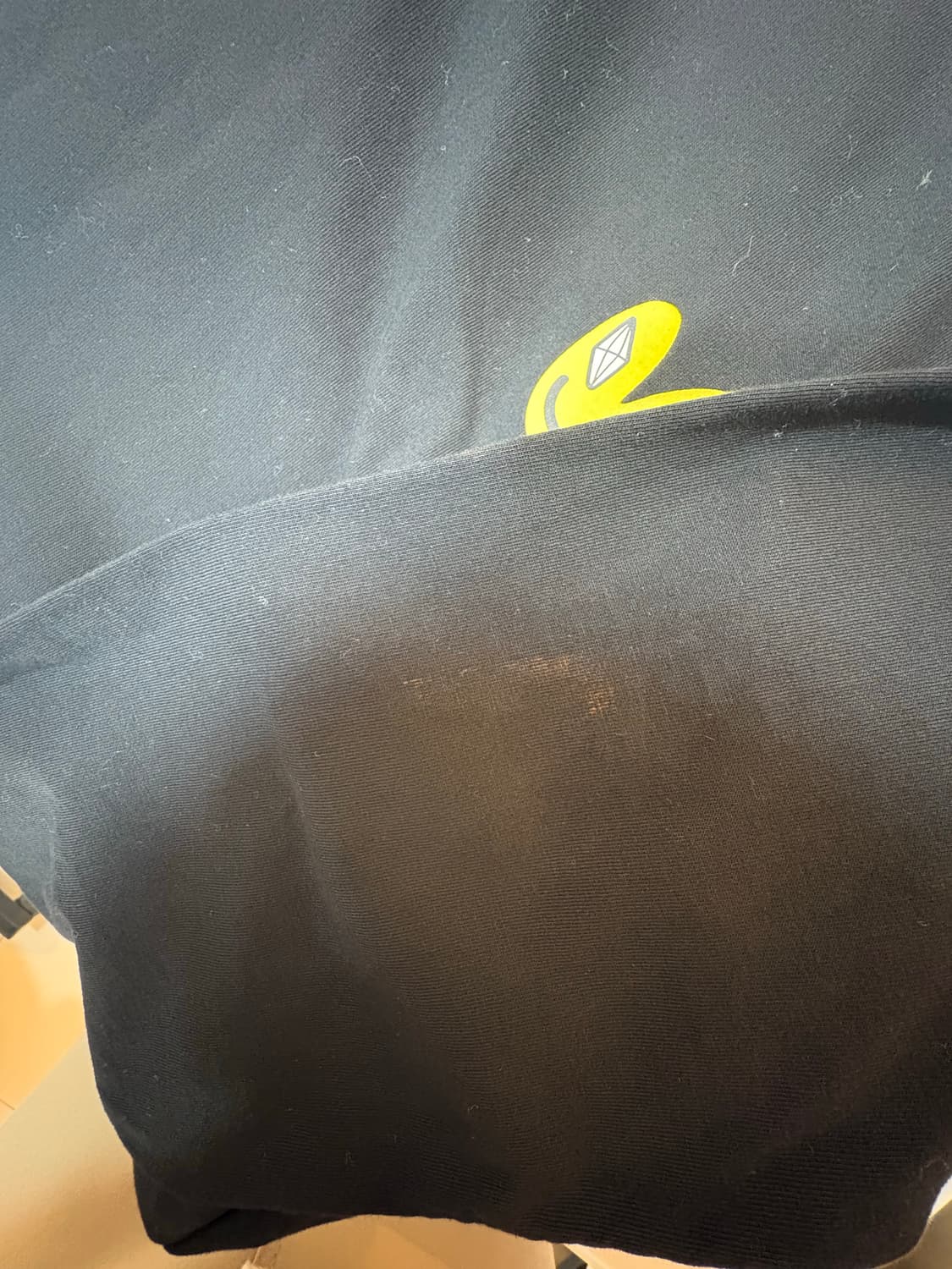 럭키슈에뜨스마일프린트롱맨투맨원피스 상품이미지5