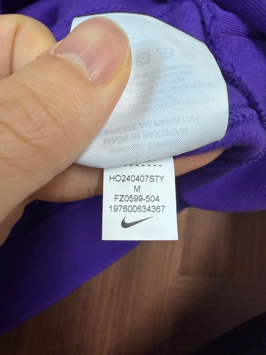 나이키 LA레이커스 후드티 판매  상품이미지4