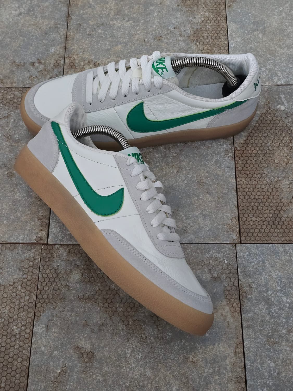 (245)나이키 킬샷 2 레더 루시드 그린  상품이미지6