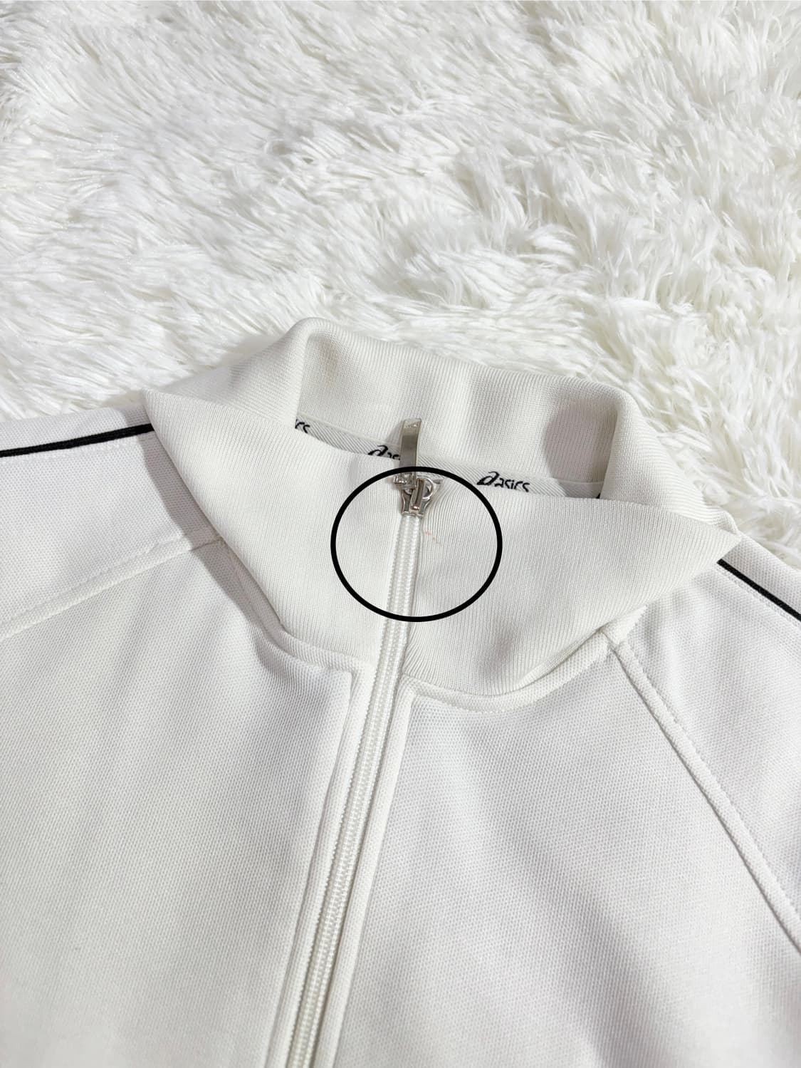 아식스 화이트 트랙탑  상품이미지8