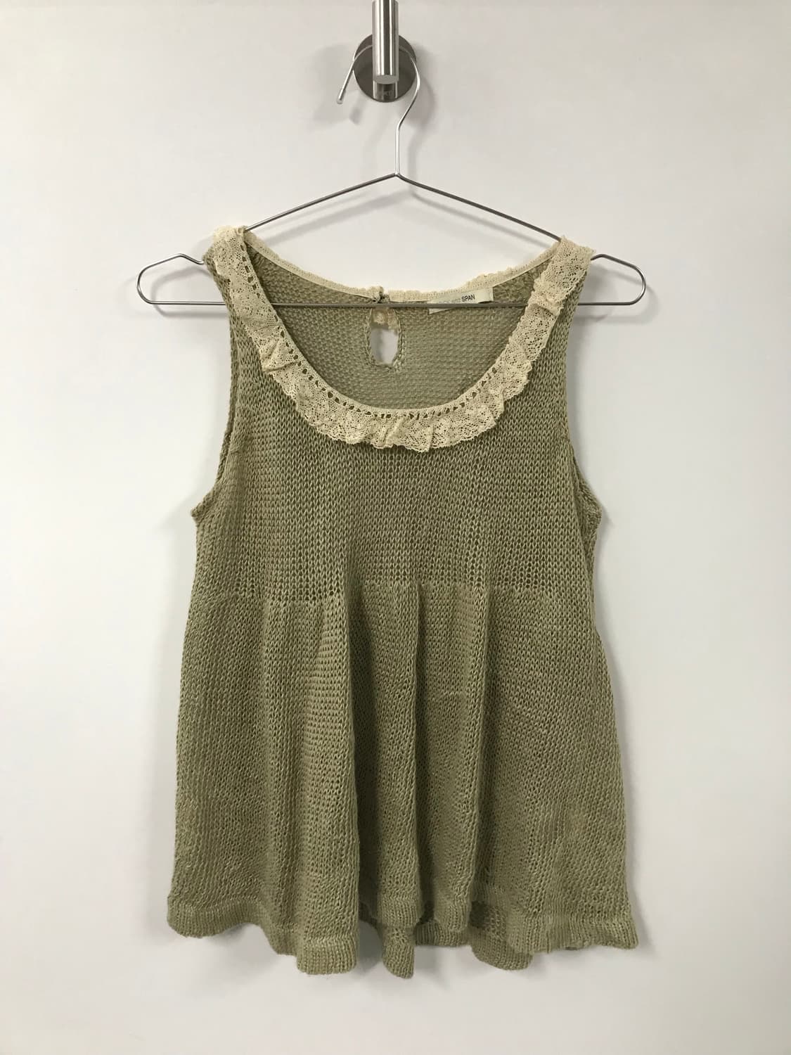 빈티지 프릴 니트 슬리브리스 나시 상품이미지2