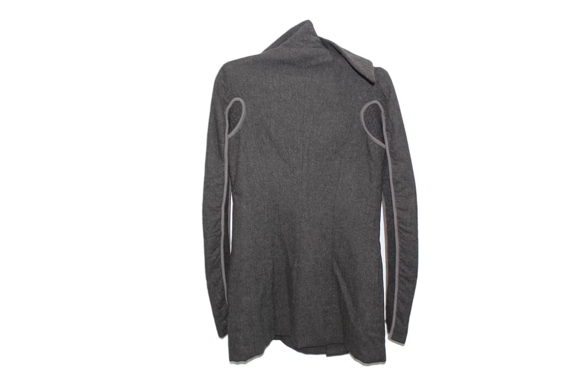 Rick Owens 2010 S/S 릭오웬스 비대칭 사선 하이넥 코트 상품이미지6